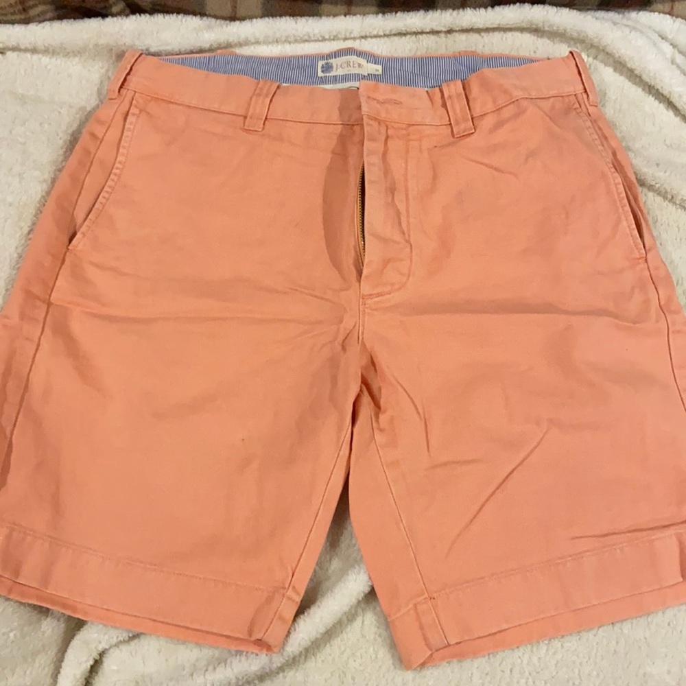 JCrew 9” Peach Shorts